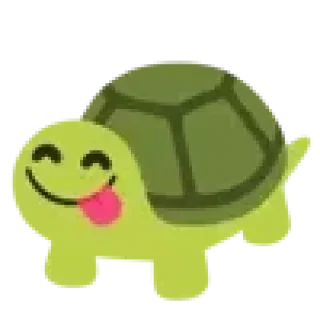 😋 emoji turtle @TgEmodziBot Telegram sticker 11 of 39