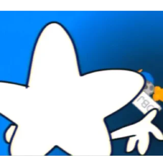⭐️ emoji 5 little happy star running around Telegram sticker 11 of 90