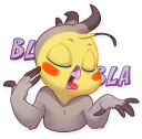😕 emoji Berry Bird Telegram sticker 16 of 30