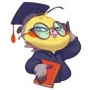 🎓 emoji Berry Bird Telegram sticker 17 of 30