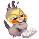 🤔 emoji Berry Bird Telegram sticker 9 of 30