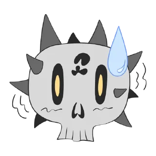 😳 emoji @saint_mob pack Telegram sticker 9 of 10