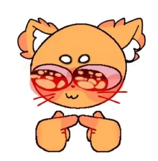 🐱 emoji Реакция^^ Telegram sticker 14 of 92