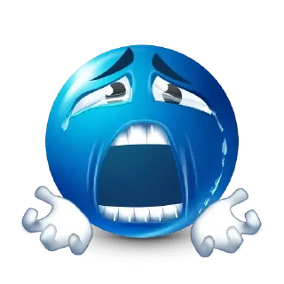 😉 emoji Blue guy🇺🇦 @eva_xcw Telegram sticker 2 of 120
