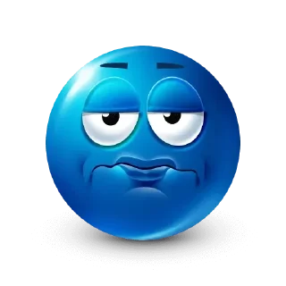 😉 emoji Blue guy🇺🇦 @eva_xcw Telegram sticker 8 of 120