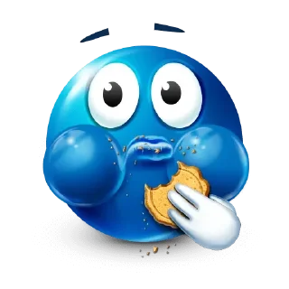 😉 emoji Blue guy🇺🇦 @eva_xcw Telegram sticker 12 of 120