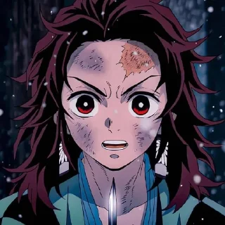 🀄 emoji tanjiro kamado.🏮 Telegram sticker 1 of 25