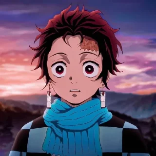 🀄 emoji tanjiro kamado.🏮 Telegram sticker 2 of 25