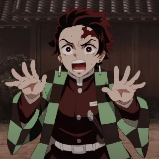🀄 emoji tanjiro kamado.🏮 Telegram sticker 20 of 25