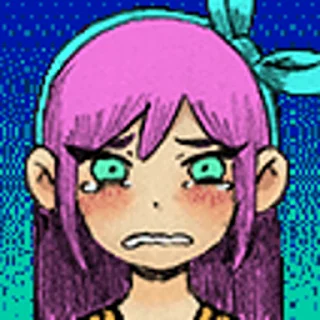 😢 emoji Лучшие стикеры: @animstikers1 Telegram sticker 5 of 50
