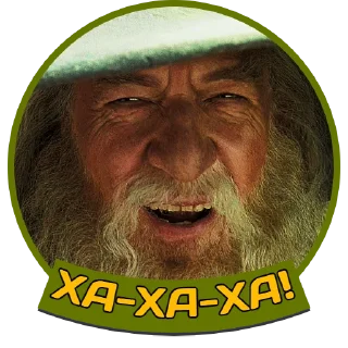 😄 emoji Володар перснів | @Stickery_UA | @Leo_21 Telegram sticker 4 of 45