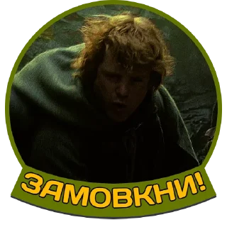 🤐 emoji Володар перснів | @Stickery_UA | @Leo_21 Telegram sticker 21 of 45
