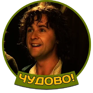 😍 emoji Володар перснів | @Stickery_UA | @Leo_21 Telegram sticker 19 of 45