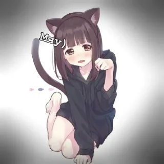 🐈 emoji Няш Картиночки 🎀💕 (by @tayaays) Telegram sticker 5 of 15