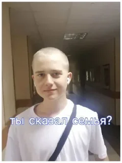 Sticker from семья-это главное