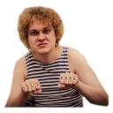 😏 emoji Юрий Хованский Telegram sticker 10 of 11