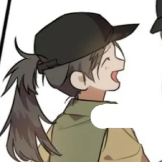 Sticker from I have become a crow