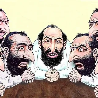 Sticker from Jews