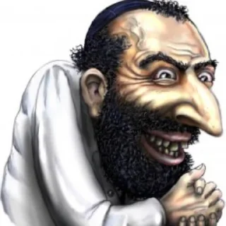 Sticker from Jews