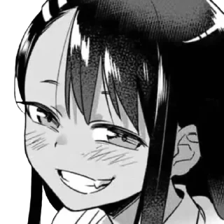 Sticker from Nagatoro-san