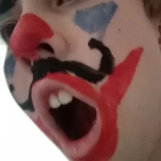 😲 emoji Клоунада, делал лох и рукожоп:))) Telegram sticker 20 of 31