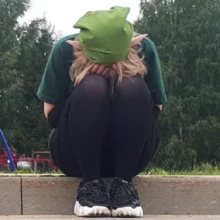 😵‍💫 emoji Клоунада, делал лох и рукожоп:))) Telegram sticker 21 of 31