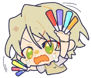 ✊ emoji ensemble stars Telegram sticker 6 of 58