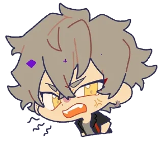 😒 emoji ensemble stars Telegram sticker 16 of 58