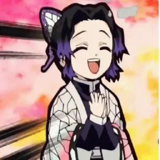 Sticker from shinobu kochou🫐🦋💜