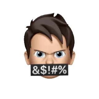 🤬 emoji Ваня Telegram sticker 17 of 45