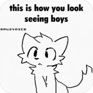 🤨 emoji Boykisser Telegram sticker 19 of 114