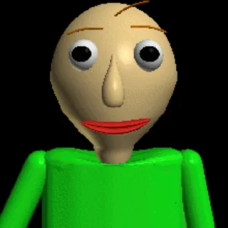 Sticker from baldi's basics📏📚