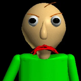Sticker from baldi's basics📏📚