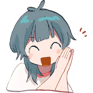 🤗 emoji Медуза-тян @Nyasticks Telegram sticker 7 of 42