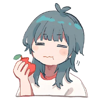 Sticker from Медуза-тян @Nyasticks
