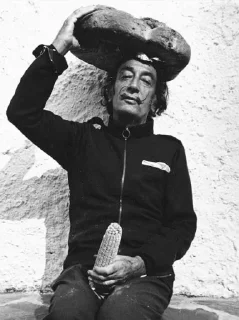 🌽 emoji Salvador Dalí Telegram sticker 7 of 18