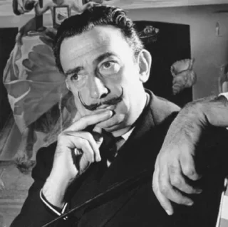 🤔 emoji Salvador Dalí Telegram sticker 2 of 18
