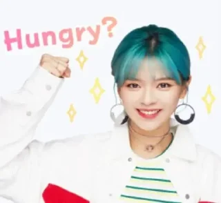 Sticker from twice>.<