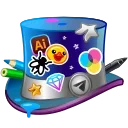 🎩 emoji Top Hat by @GiftChanges Telegram sticker 1 of 70