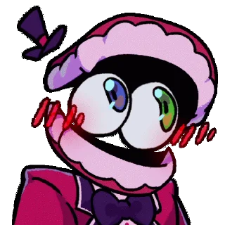 Sticker from The Amazing Digital Circus