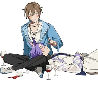 🍷 emoji пиздим стики? ну удачи Telegram sticker 8 of 35
