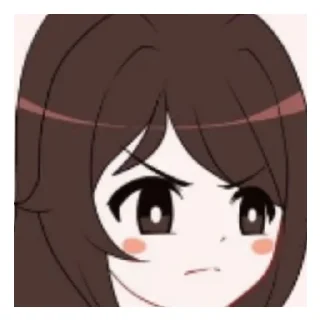 😄 emoji Yandere Telegram sticker 13 of 36