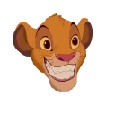 Sticker from The Lion King