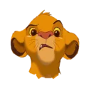 Sticker from The Lion King