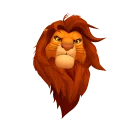 Sticker from The Lion King