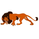😏 emoji The Lion King Telegram sticker 13 of 32