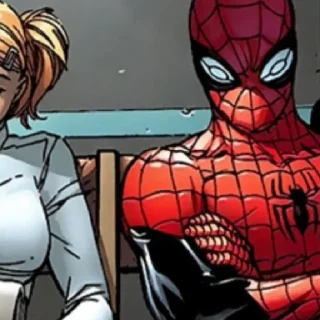 😐 emoji Superior Spider-Man Telegram sticker 19 of 49