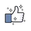 👍 emoji Facebook Likes Telegram sticker 3 of 12