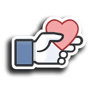 👍 emoji Facebook Likes @stickersb2b Telegram sticker 5 of 13