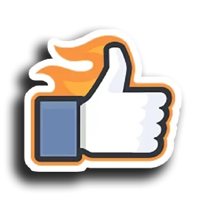Sticker from Facebook Likes @stickersb2b